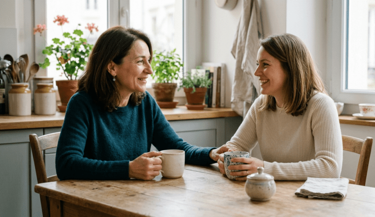 Refaire sa vie et en parler à ses enfants adultes : comment aborder ce moment avec sérénité